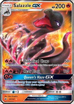 Salazzle GX - Ombre Infuocate (Ultra Rare) [BUS-25]