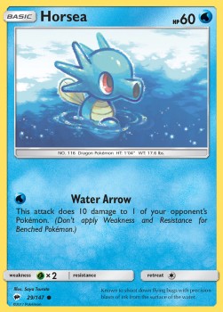 Horsea - Ombre Infuocate (Common) [BUS-29]