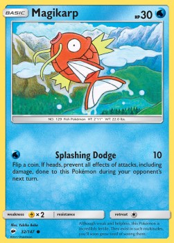 Magikarp - Ombre Infuocate (Common) [BUS-32]