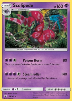 Scolipede - Ombre Infuocate (Rare) [BUS-58]