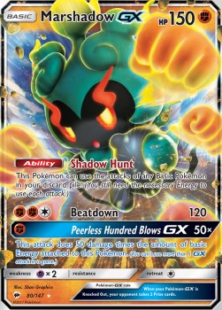 Marshadow GX - Ombre Infuocate (Ultra Rare) [BUS-80]