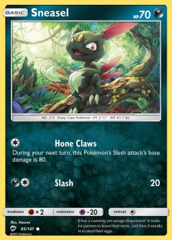 Sneasel - Ombre Infuocate (Common) [BUS-85]