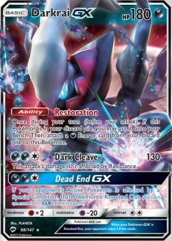 Darkrai GX - Ombre Infuocate (Ultra Rare) [BUS-88]