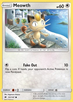 Meowth - Ombre Infuocate (Common) [BUS-101]