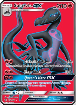 Salazzle GX - Ombre Infuocate (Ultra Rare) [BUS-132]