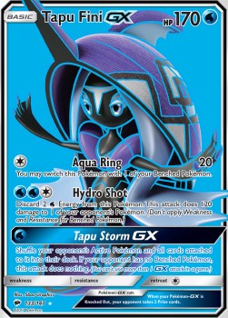 Tapu Fini GX - Ombre Infuocate (Ultra Rare) [BUS-133]