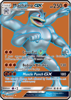 Machamp GX - Ombre Infuocate (Ultra Rare) [BUS-135]