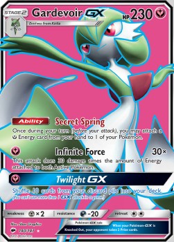 Gardevoir GX - Ombre Infuocate (Ultra Rare) [BUS-140]
