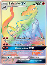 Salazzle GX - Ombre Infuocate (Secret Rare) [BUS-151]