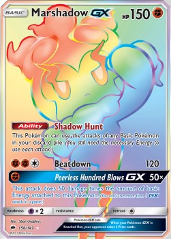Marshadow GX - Ombre Infuocate (Secret Rare) [BUS-156]