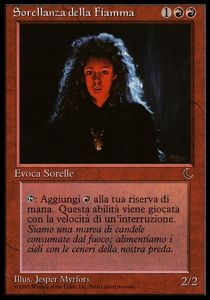 Sorellanza della Fiamma - L'Oscurità (Uncommon)