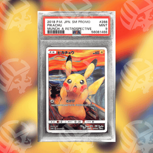 Munch Eevee, Psyduck, Rowlet, Pikachu (PSA 9)