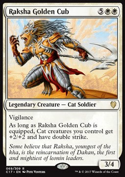 Raksha, Cucciolo d'Oro - Commander 2017 (Rare) [C17-69]