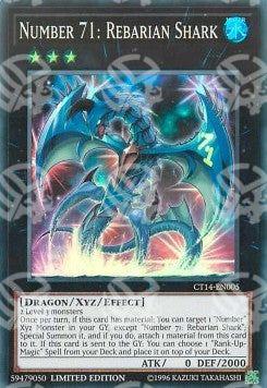 Numero 71: Squalo Rebarian - 2017 Mega-Tins (Super Rare) [CT14-005]