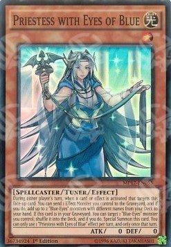 Sacerdotessa con gli Occhi di Blu - 2017 Mega-Tin Mega Pack (Super Rare) [MP17-055]