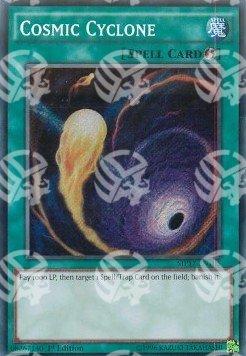 Ciclone Cosmico - 2017 Mega-Tin Mega Pack (Secret Rare) [MP17-105]