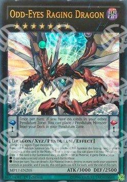 Drago Furioso Occhi Diversi - 2017 Mega-Tin Mega Pack (Ultra Rare) [MP17-205]