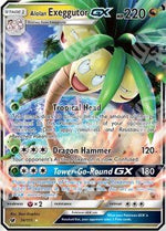Alolan Exeggutor GX - Invasione Scarlatta (Ultra Rare) [CIN-74]
