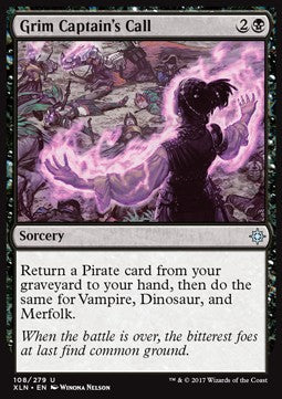 Chiamata della Capitana Lugubre - Ixalan (Uncommon) [XLN-108]