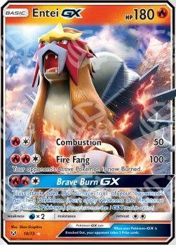 Entei GX - Leggende Iridescenti (Ultra Rare) [SLG-10]