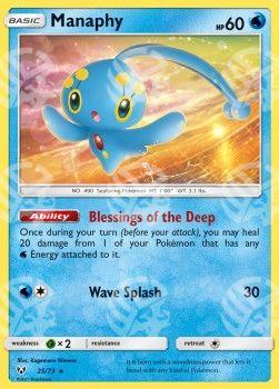 Manaphy - Leggende Iridescenti (Holo Rare) [SLG-25]