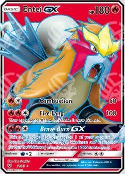 Entei GX - Leggende Iridescenti (Ultra Rare) [SLG-71]