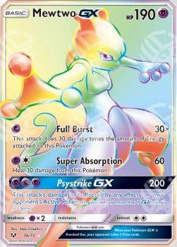 Mewtwo GX - Leggende Iridescenti (Secret Rare) [SLG-76]