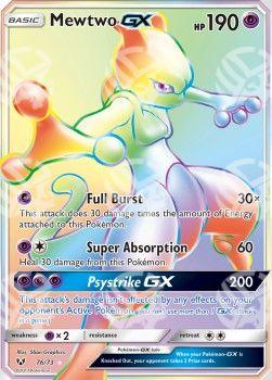 Mewtwo GX - Leggende Iridescenti (Secret Rare) [SLG-76]