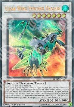 Drago Synchro Ala Chiara - I Deck Drago Leggendario (Ultra Rare) [LEDD-C29]