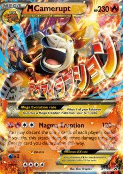 M Camerupt EX - XY Black Star Promos (Promo) [XYPR-198]