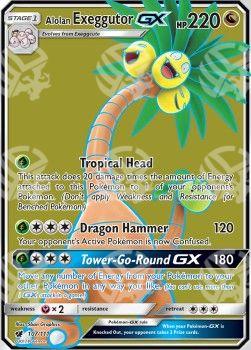 Alolan Exeggutor GX - Invasione Scarlatta (Ultra Rare) [CIN-107]