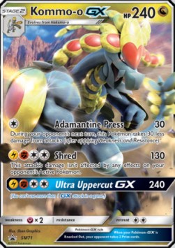 Kommo-o GX - SM Black Star Promos (Promo) [SM-71]