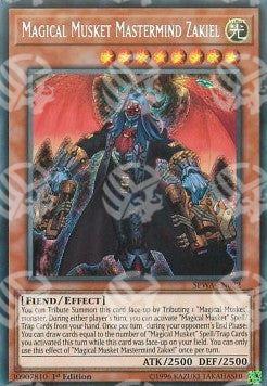 Magico Moschetto Organizzatore Zakiel - Spirit Warriors (Secret Rare) [SPWA-022]