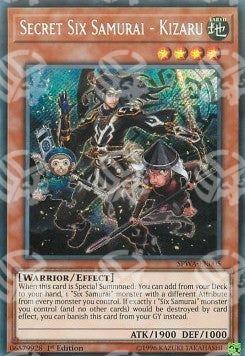 Kizaru - Sei Samurai Segreto - Spirit Warriors (Secret Rare) [SPWA-005]