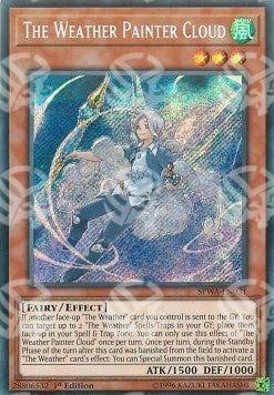 Pittore Metereologico Nuvola - Spirit Warriors (Secret Rare) [SPWA-031]