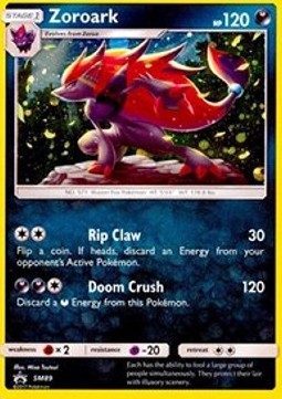 Zoroark - SM Black Star Promos (Promo) [SM-89]
