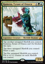 Kumena, Tiranno di Orazca - Rivali di Ixalan: Promos (Mythic) [RIXP-162]
