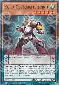 Spirito Karate Kuro-Obi - Extreme Force (Common) [EXFO-081]