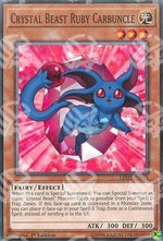 Bestia Cristallo Carbuncle Rubino - Legendary Duelists: Ancient Millennium (Common) [LED2-041]