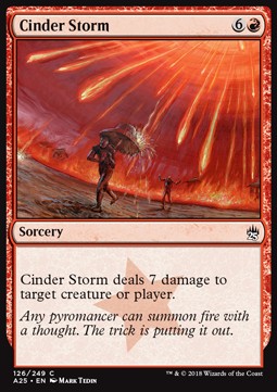 Cinder Storm - Masters 25 (Common) [A25-126]