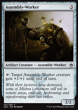 Addetto-al-Montaggio - Masters 25 (Common) [A25-221]