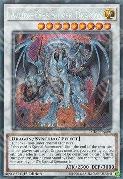Drago Argento Occhi Azzurri - Collezione leggendaria Kaiba Mega Pack (Secret Rare) [LCKC-066]