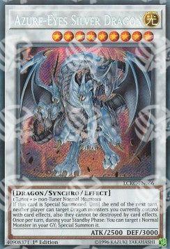 Drago Argento Occhi Azzurri - Collezione leggendaria Kaiba Mega Pack (Secret Rare) [LCKC-066]