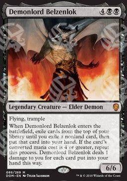Belzenlok, Signore dei Demoni - Dominaria (Mythic) [DOM-86]