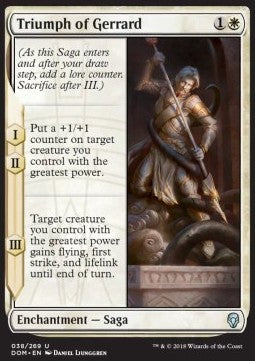 Trionfo di Gerrard - Dominaria (Uncommon) [DOM-38]