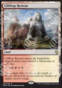 Rifugio in Cima al Dirupo - Dominaria (Rare) [DOM-239]