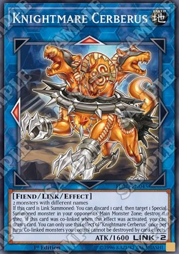 Cavaliere dell'Incubo Cerbero - Flames of Destruction (Super Rare) [FLOD-045]