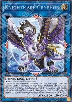 Cavaliere dell'Incubo Grifone - Flames of Destruction (Secret Rare) [FLOD-048]