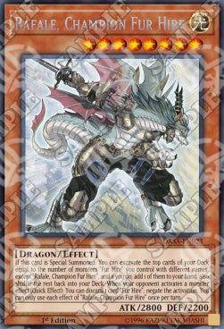 Rafale, Campione Pelliccia Mercenaria - Dark Saviors (Secret Rare) [DASA-023]