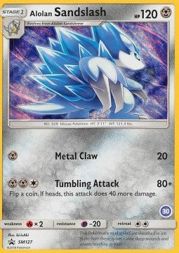 Alolan Sandslash - SM Black Star Promos (Fixed) [SM-127]